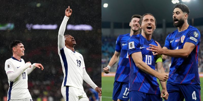 Soi kèo Anh vs Croatia chi tiết